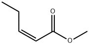 2-Pentenoic acid, methyl ester, (2Z)- 구조식 이미지