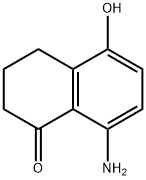 8-amino-5-hydroxy-1,2,3,4-tetrahydronaphthalen-
1-one Structure