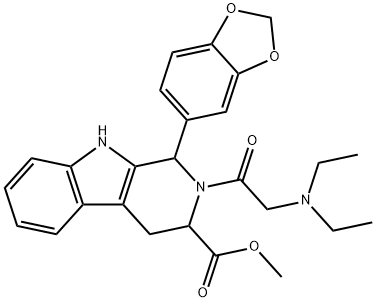 Diethylaminopretadalafil 구조식 이미지