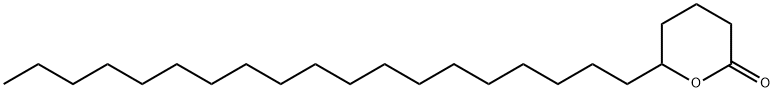 2H-Pyran-2-one, tetrahydro-6-nonadecyl- Structure