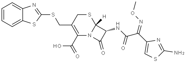 头孢噻肟杂质 Structure