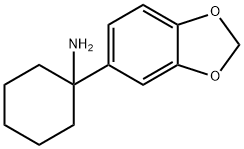 1-(1,3-Benzodioxol-5-yl)cyclohexanamine Structure