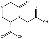 4-Thiomorpholineacetic acid, 3-carboxy-5-oxo-, (3R)- 구조식 이미지
