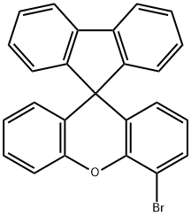 4'-bromospiro[fluorene-9,9'-xanthene] 구조식 이미지