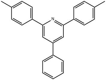 Pyridine, 2,6-bis(4-methylphenyl)-4-phenyl- Structure