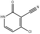 3-Pyridinecarbonitrile, 4-chloro-1,2-dihydro-2-oxo- Structure