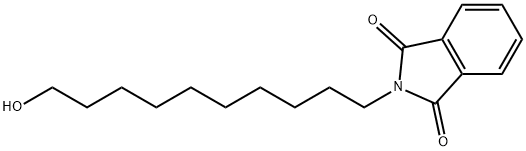 10-Phthalamido-1-decanol 구조식 이미지