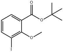 Tert-butyl 3-iodo-2-methoxybenzoate 구조식 이미지