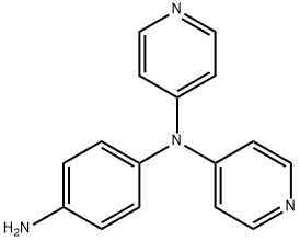 1,4-Benzenediamine, N1,N1-di-4-pyridinyl- Structure