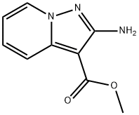 methyl 2-aminoH-pyrazolo[1,5-a]pyridine-3-carboxylate hydrochloride Structure