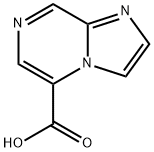 Imidazo[1,2-a]pyrazine-5-carboxylic acid 구조식 이미지