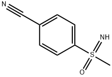 4-(S-methylsulfonimidoyl)benzonitrile(WX192082) Structure