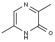 2(1H)-Pyrazinone, 3,6-dimethyl- Structure