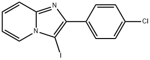 2-(4-Chlorophenyl)-3-iodoimidazo[1,2-a]pyridine Structure