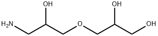 1,2-Propanediol, 3-(3-amino-2-hydroxypropoxy)- Structure