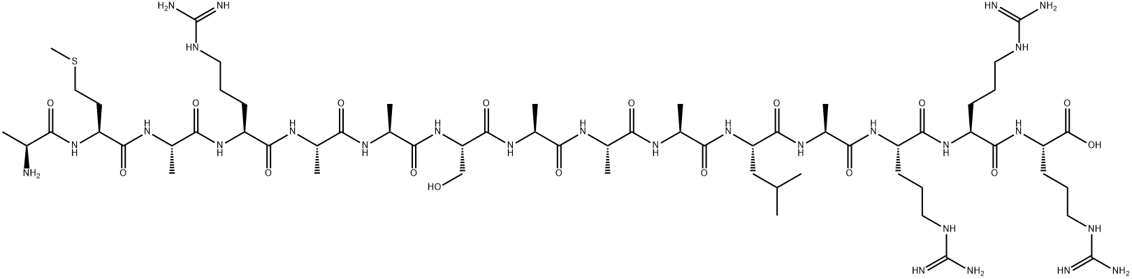 AMARA peptide 구조식 이미지