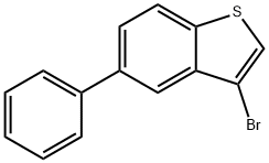 Benzo[b]thiophene, 3-bromo-5-phenyl- 구조식 이미지