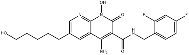 HIV-1 integrase inhibitor 3 Structure