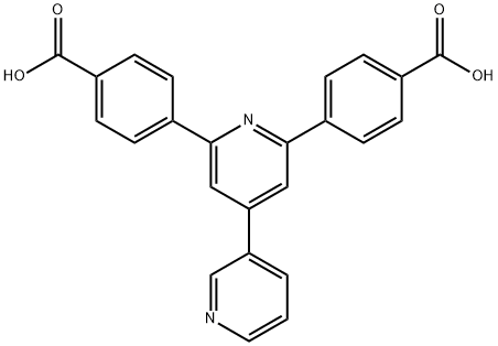 4,4′-([3,4′-bipyridine]-2′,6′-diyl)dibenzoic acid Structure