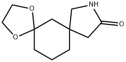 1,4-dioxa-9-azadispiro[4.1.47.35]tetradecan-10-one 구조식 이미지