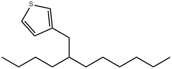 3-(2-Butyloctyl)thiophene 구조식 이미지