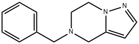 Pyrazolo[1,5-a]pyrazine, 4,5,6,7-tetrahydro-5-(phenylmethyl)- Structure