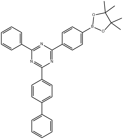 11,12-Dihydro-11-(1,1-dipheny-3-yl)-indolo[2,3-a]carbazole 구조식 이미지