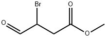 Butanoic acid, 3-bromo-4-oxo-, methyl ester Structure