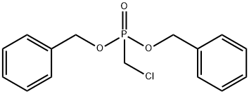 Phosphonic acid, P-(chloromethyl)-, bis(phenylmethyl) ester Structure