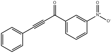1-(3-nitrophenyl)-3-phenyl-2-propyn-1-one Structure