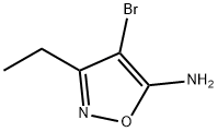 4-bromo-3-ethyl-1,2-oxazol-5-amine 구조식 이미지