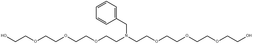 N-Benzyl-(PEG3-OH)2 Structure