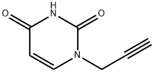 2,4(1H,3H)-Pyrimidinedione, 1-(2-propyn-1-yl)- Structure