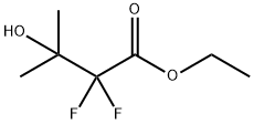 ethyl 2,2-difluoro-3-hydroxy-3-methylbutanoate Structure