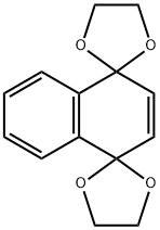 Dispiro[1,3-dioxolane-2,1'(4'H)-naphthalene-4',2''-[1,3]dioxolane] (8CI,9CI) 구조식 이미지