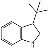 3-tert-butyl-2,3-dihydro-1H-indole 구조식 이미지