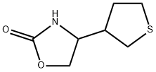 4-(thiolan-3-yl)-1,3-oxazolidin-2-one Structure