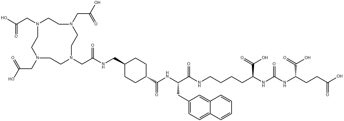 PSMA-617 구조식 이미지