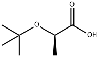 Propanoic acid, 2-(1,1-dimethylethoxy)-, (2R)- Structure