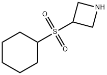 Azetidine, 3-(cyclohexylsulfonyl)- Structure