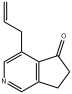 5H-Cyclopenta[c]pyridin-5-one, 6,7-dihydro-4-(2-propen-1-yl)- Structure