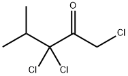 2-Pentanone, 1,3,3-trichloro-4-methyl- Structure