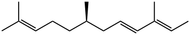 2,4,10-Dodecatriene, 3,7,11-trimethyl-, (2E,4E,7R)- 구조식 이미지