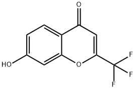 7-hydroxy-2-(trifluoromethyl)-4H-chromen-4-one Structure