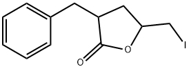 δ-Iod-α-benzyl-γ-valerolacton Structure