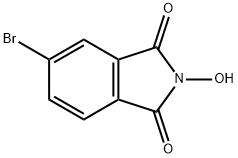 1H-Isoindole-1,3(2H)-dione, 5-bromo-2-hydroxy- 구조식 이미지