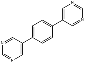 Pyrimidine,5,5'-(1,4-phenylene)bis- 구조식 이미지