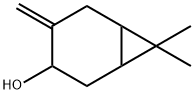 Bicyclo[4.1.0]heptan-3-ol, 7,7-dimethyl-4-methylene- Structure