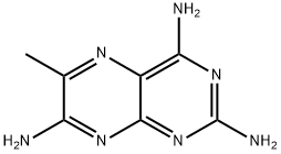 2,4,7-Pteridinetriamine, 6-methyl- Structure