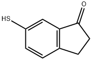 1H-Inden-1-one, 2,3-dihydro-6-mercapto- Structure